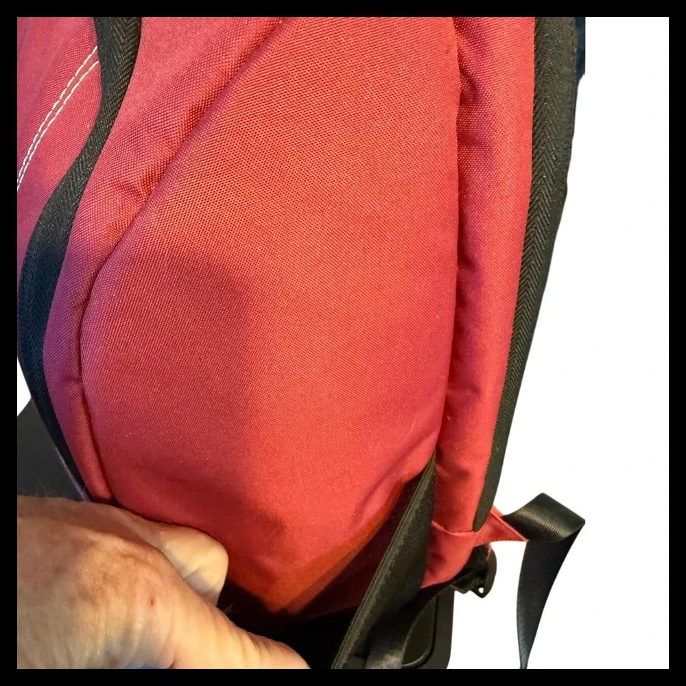 Tarion Red‎ Camera Backpack Bag Padded Compartments Water Resistant Outdoor Use
